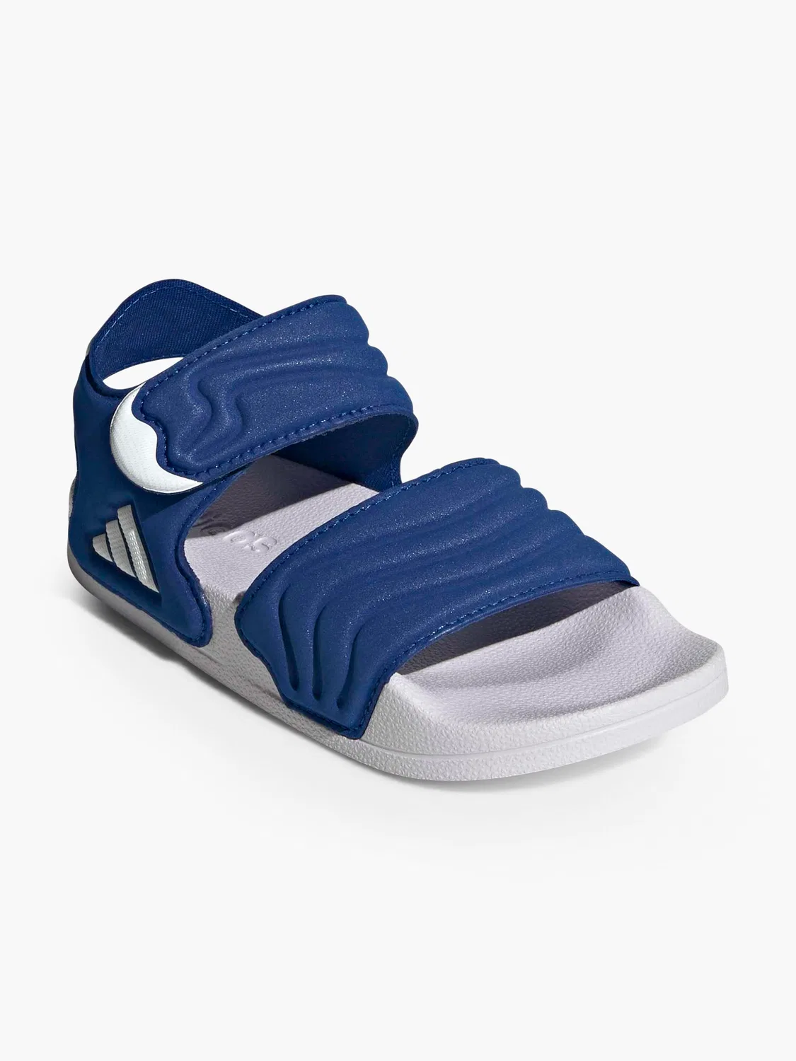 Детские сандалии на липучке Adidas ADILETTE 2 K, синий — фото 2