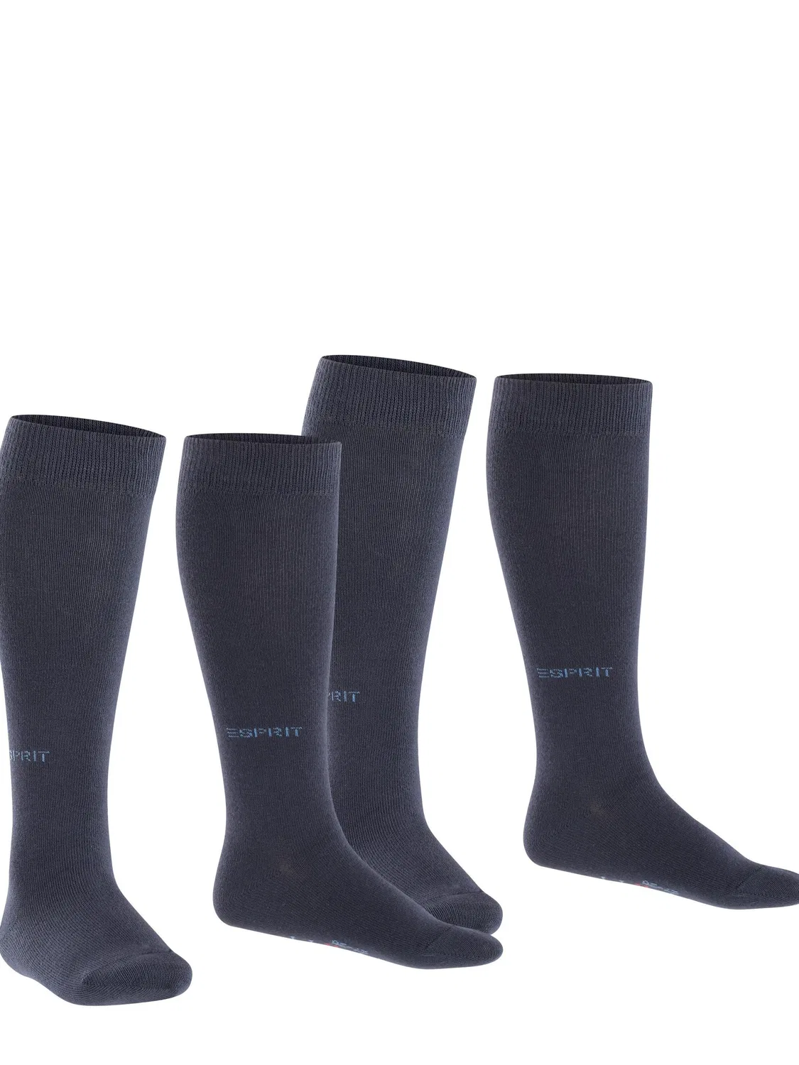 Носки Esprit Foot Logo 2-Pack темно-синего цвета — фото 3