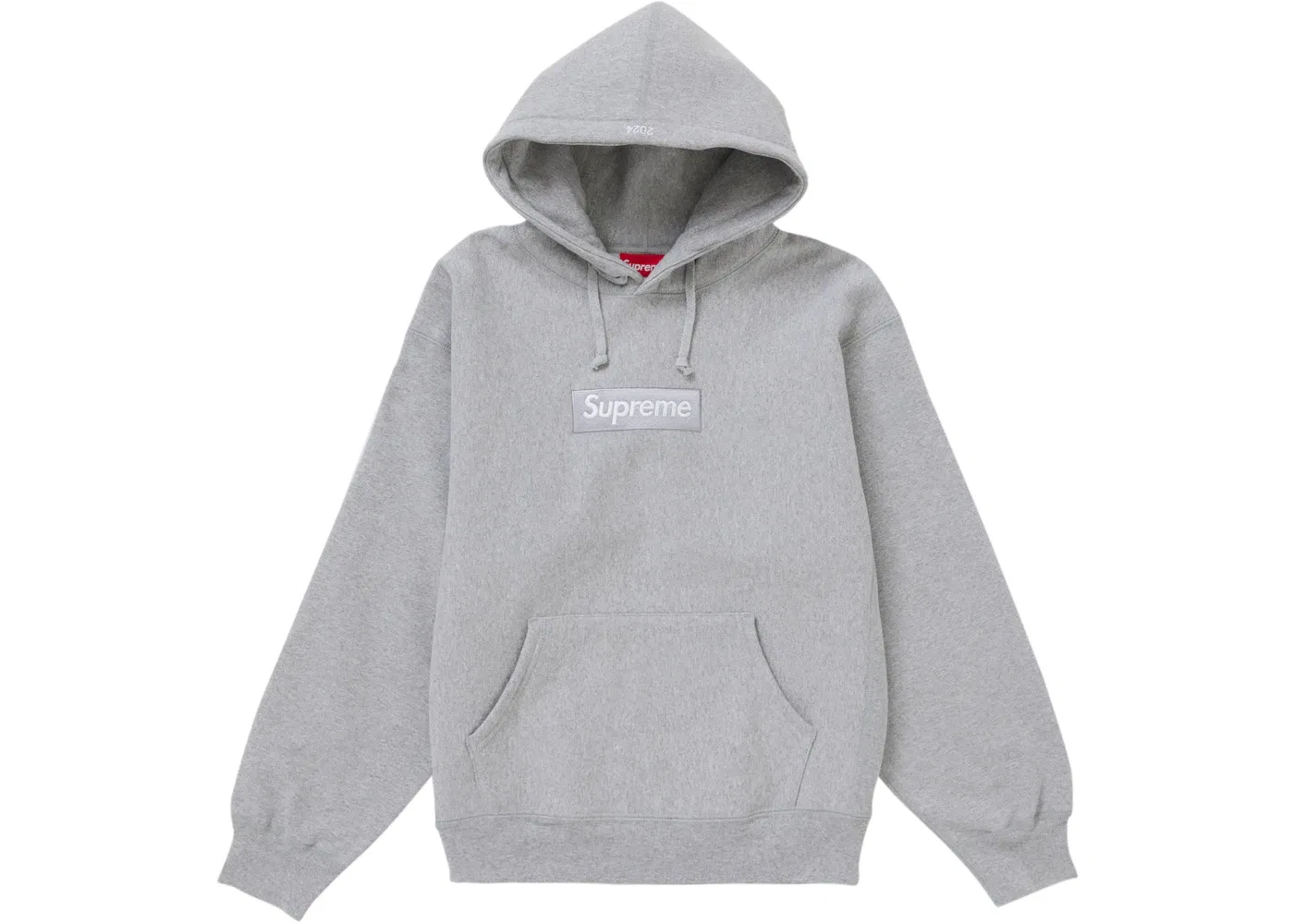 Мужская худи с принтом модель Sweatshirt (FW24) Supreme, Heather Grey