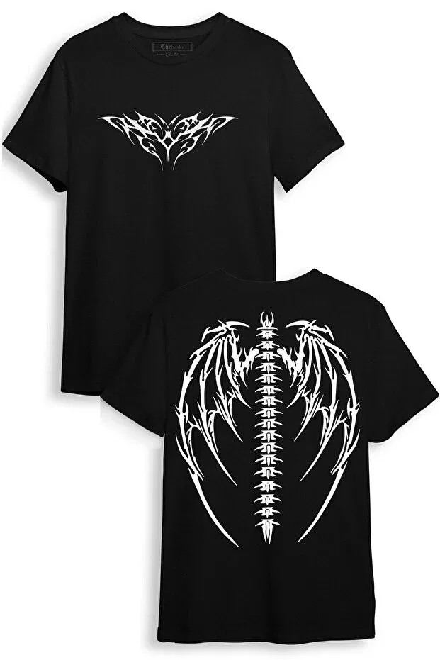 Детская футболка для девочек с принтом Street Wear Gothic Street Style Design The Baski, Black