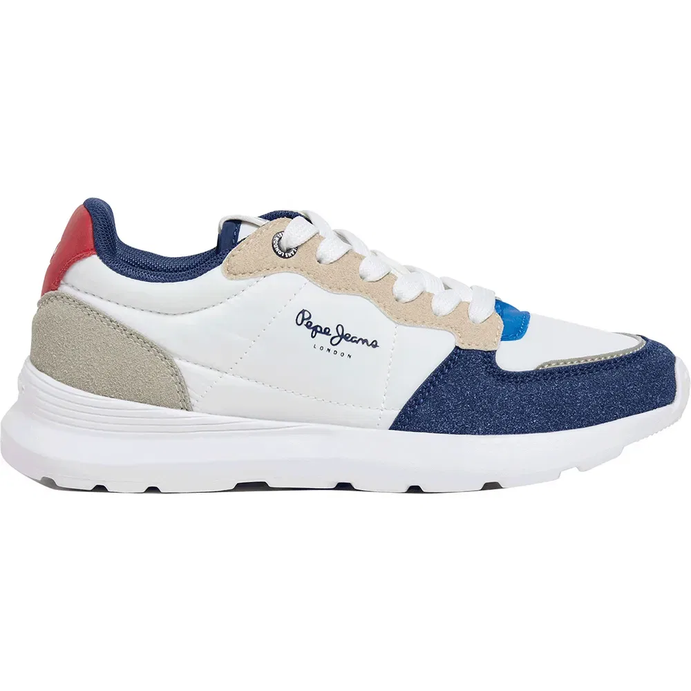 Детские кроссовки для мальчиков Teagan Bass Pepe jeans, White