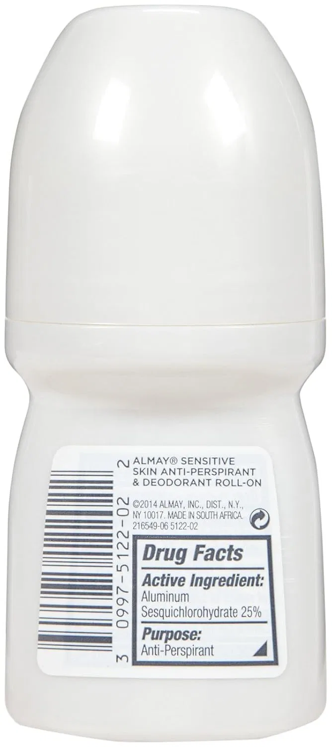 Антиперспирант-дезодорант роликовый Almay Fragrance Free, 50 мл — фото 2
