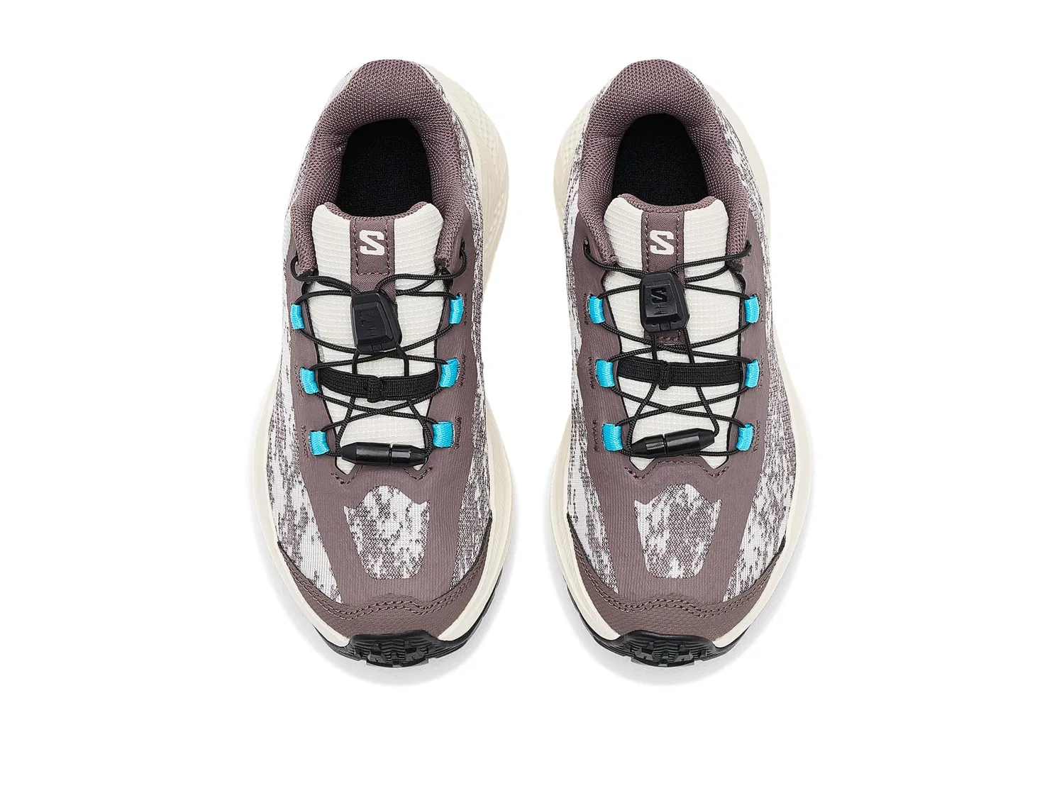 Кроссовки Aero GRVL (для маленьких и больших детей) Salomon Kids, Iron/Vanilla Ice/Ojos Del Salar — фото 3