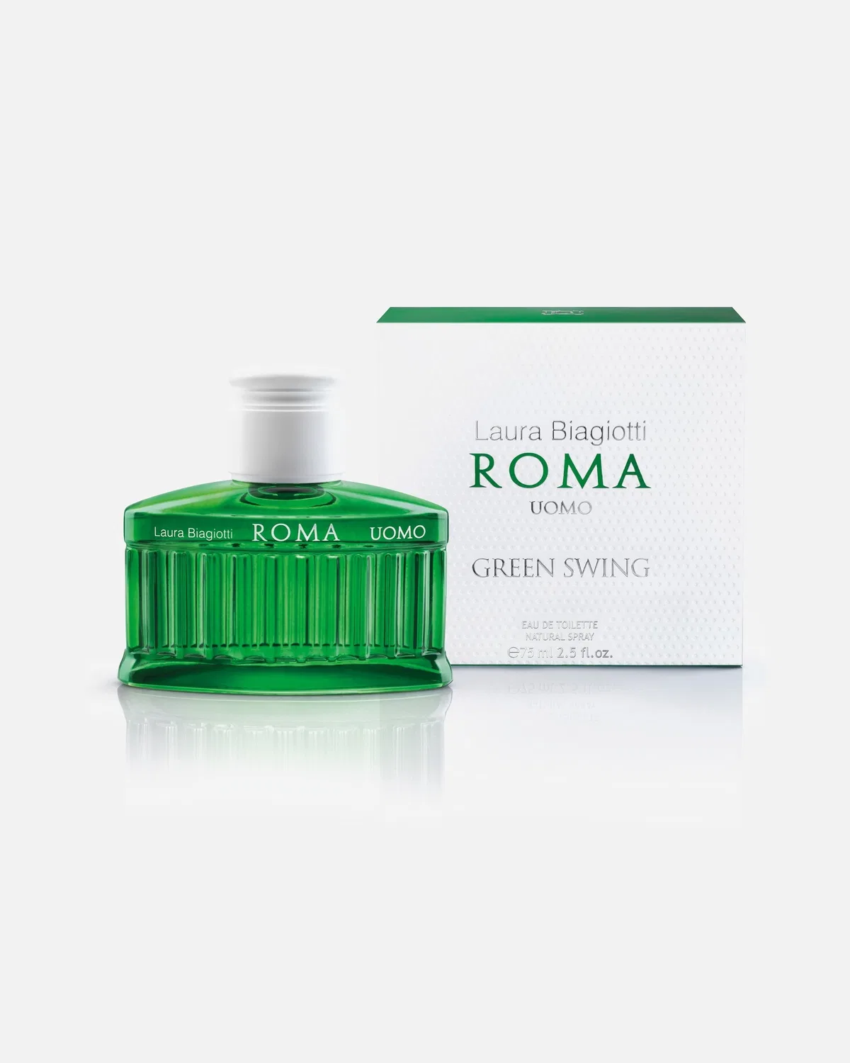 Туалетная вода Roma Uomo Green Swing Laura Biagiotti, 75 Ml — фото 2