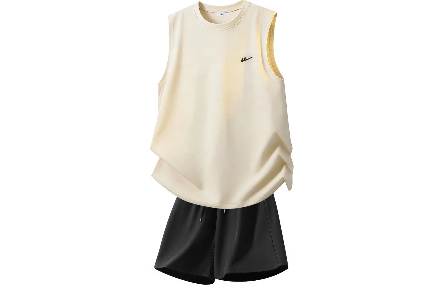 Детский спортивный комплект City Boy из хлопка, Apricot+Black, WARRIOR