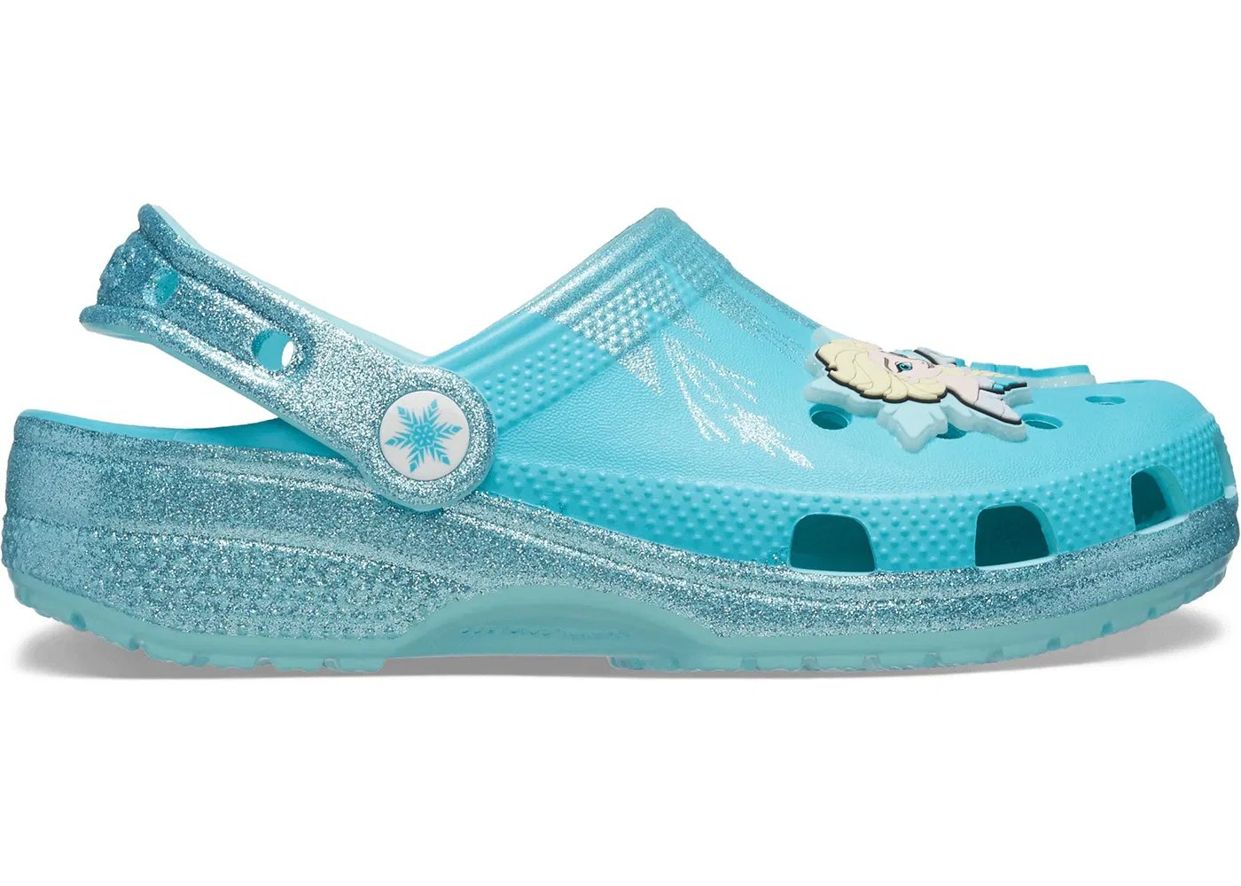 Детские сабо-клоги Crocs Classic Clog Disney Frozen Elsa, Multi