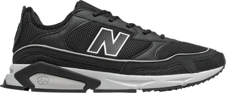 Кроссовки New Balance X-Racer, черный/белый — фото 2