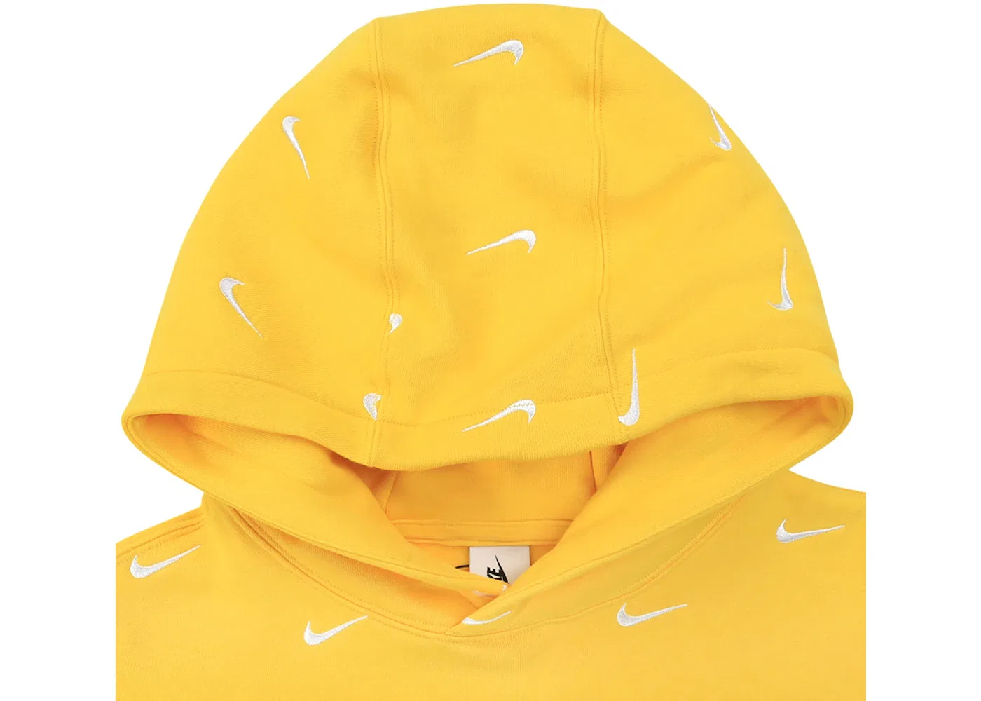 Детская худи с логотипом Nike, Yellow — фото 3