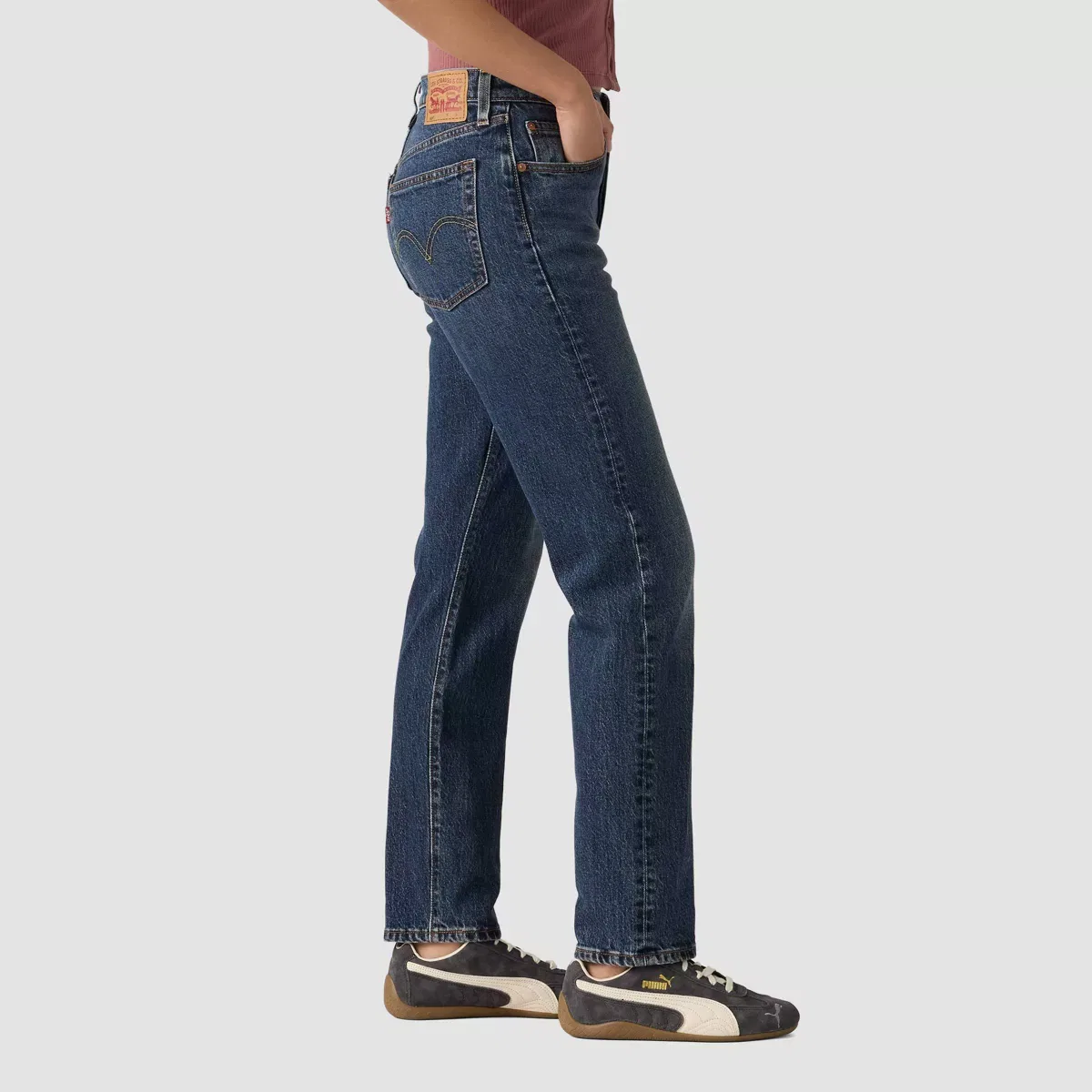 Женские джинсы с высокой посадкой 501 Levi's, Believe Not — фото 3