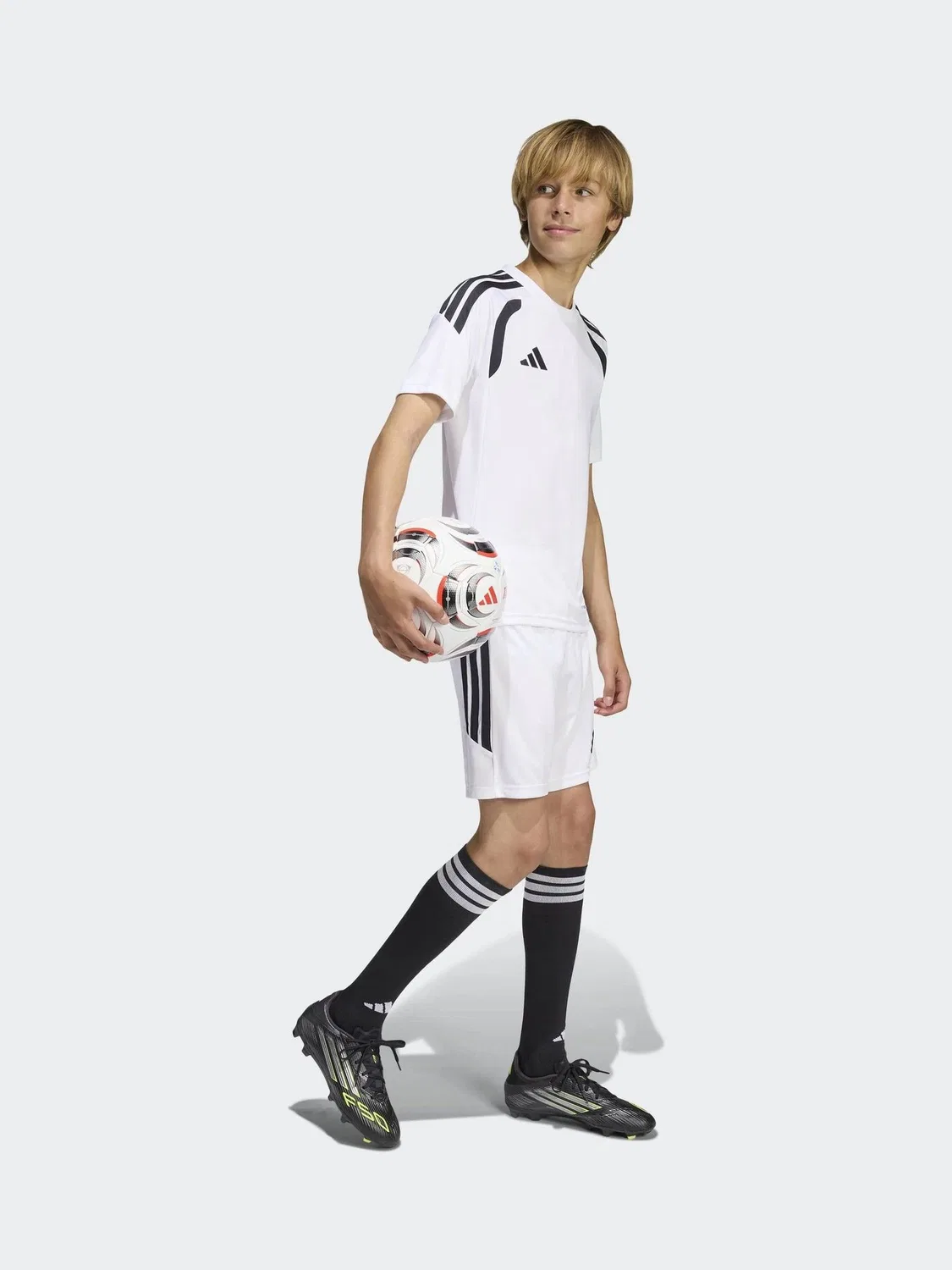 Шорты для футбола Tiro 26 League adidas, белый — фото 2
