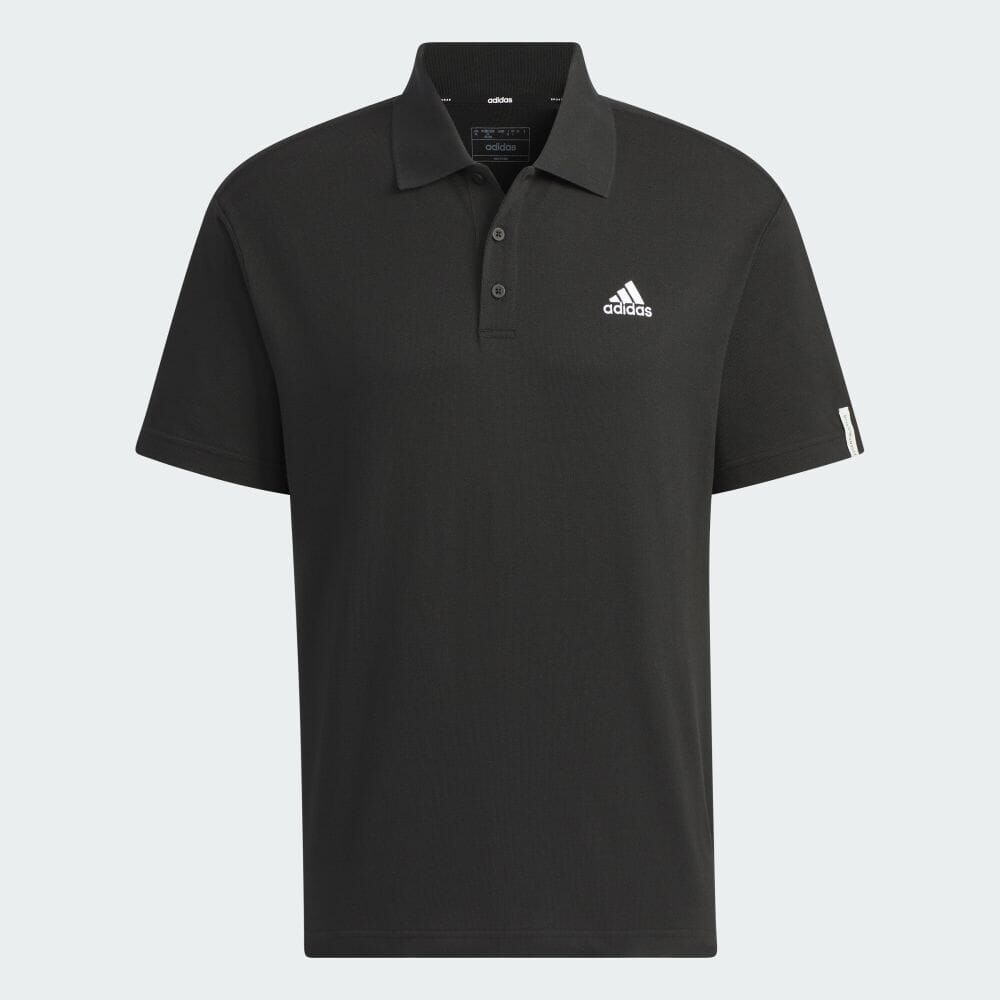 

Рубашка-поло Adidas Essentials Plus Small Logo, черный