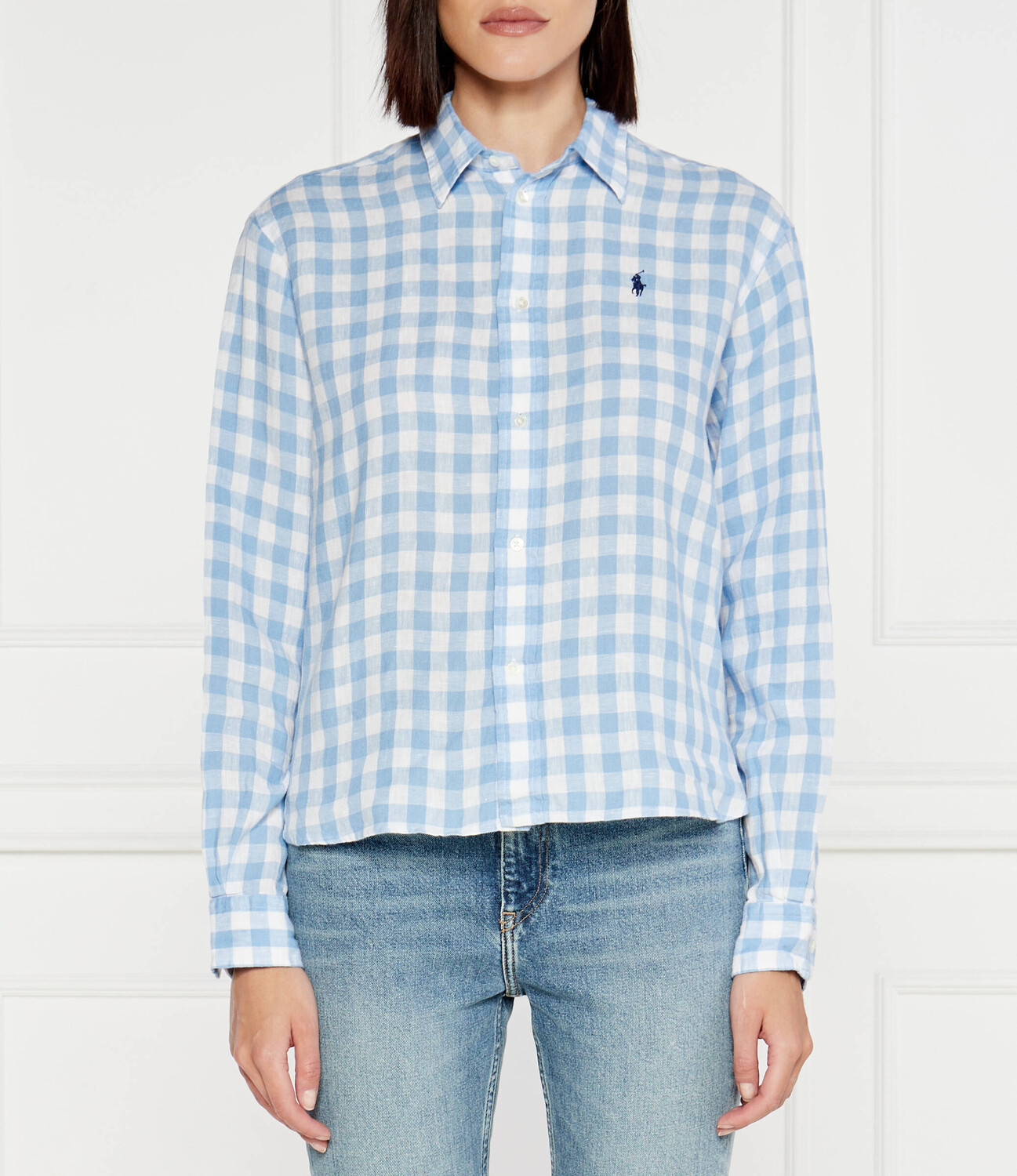 

Рубашка POLO RALPH LAUREN Relaxed fit, синий
