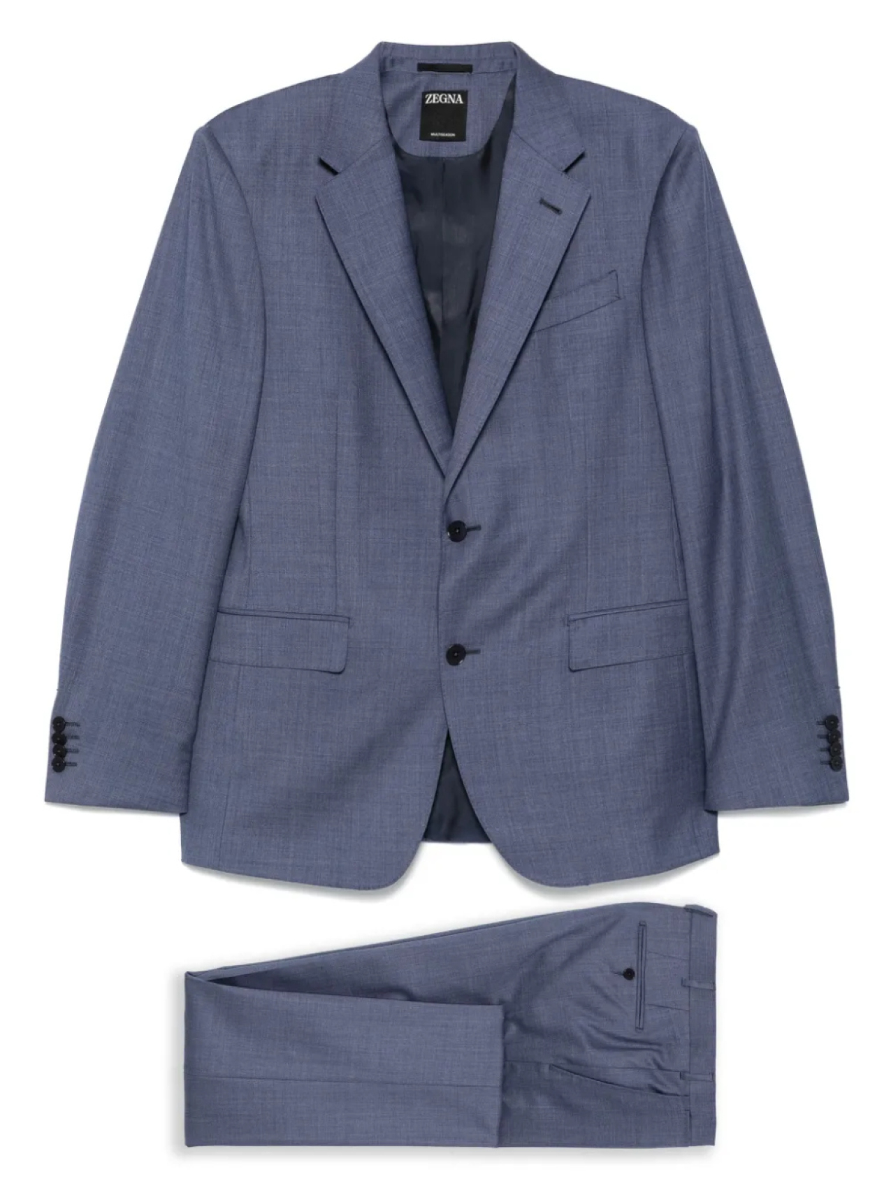 

Шерстяной костюм Zegna, синий