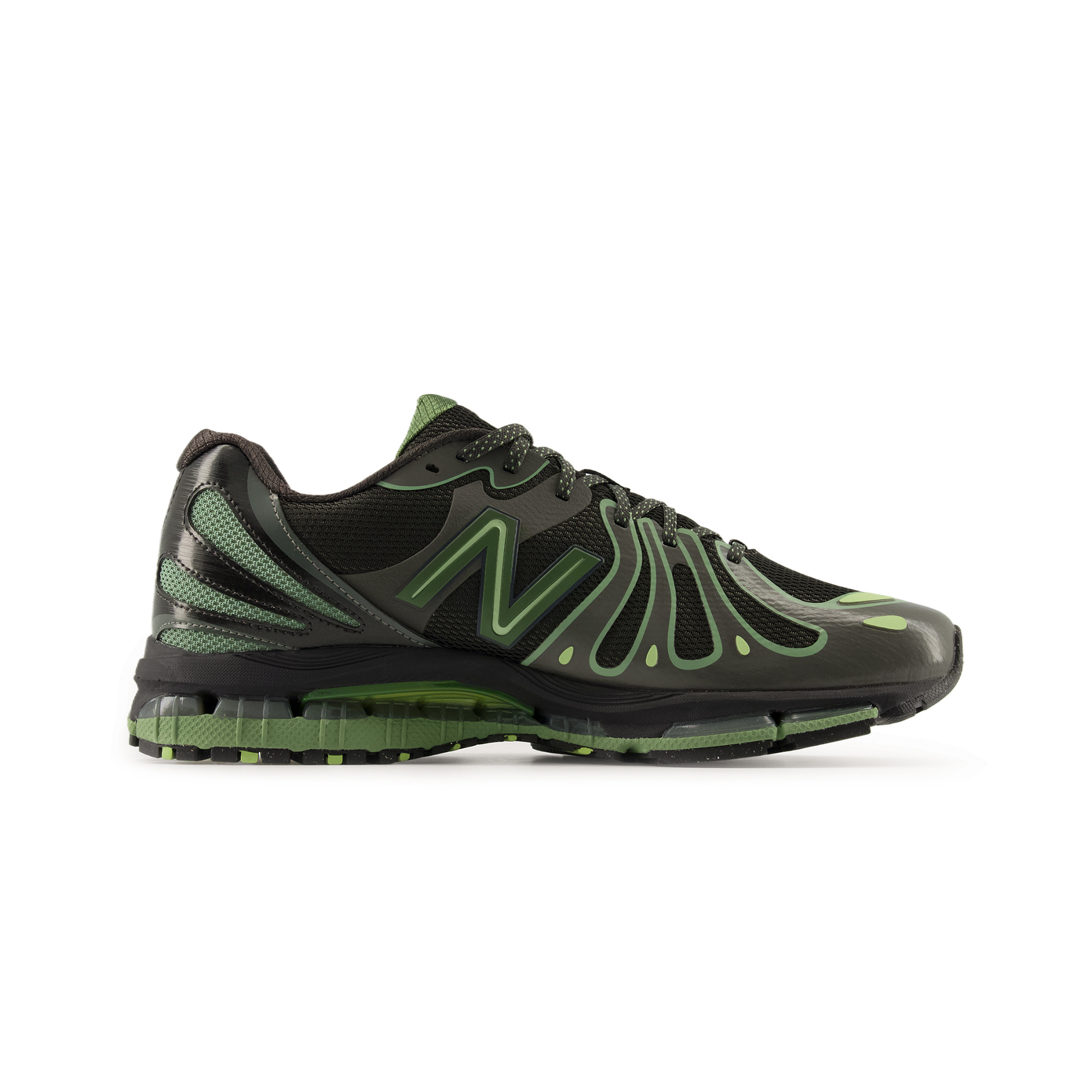 Кроссовки NB 1890 Low top Casual Shoes Unisex New Balance, темно-серый/зеленый — фото 3
