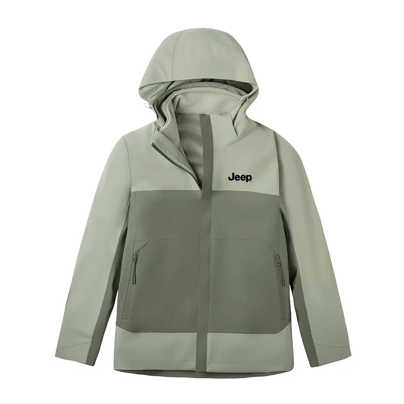 Детская куртка с флисовой подкладкой Jeep Leisure Collection Jacket, Stone Gray — фото 3