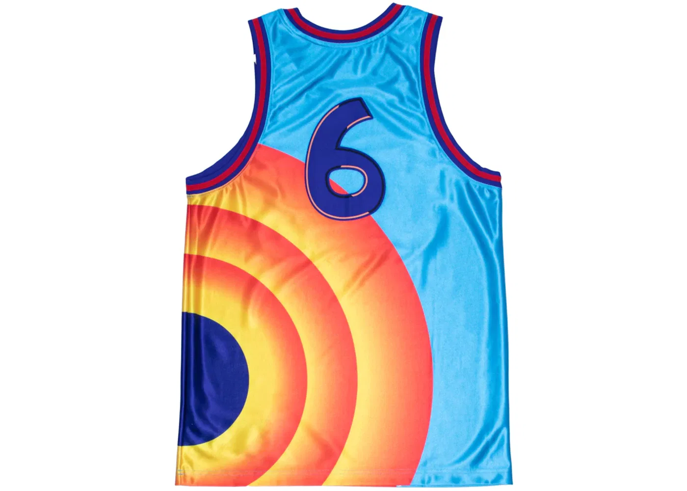 Мужская джерси с принтом LeBron x Space Jam Tune Squad Jersey Nike, Light Blue Fury — фото 2