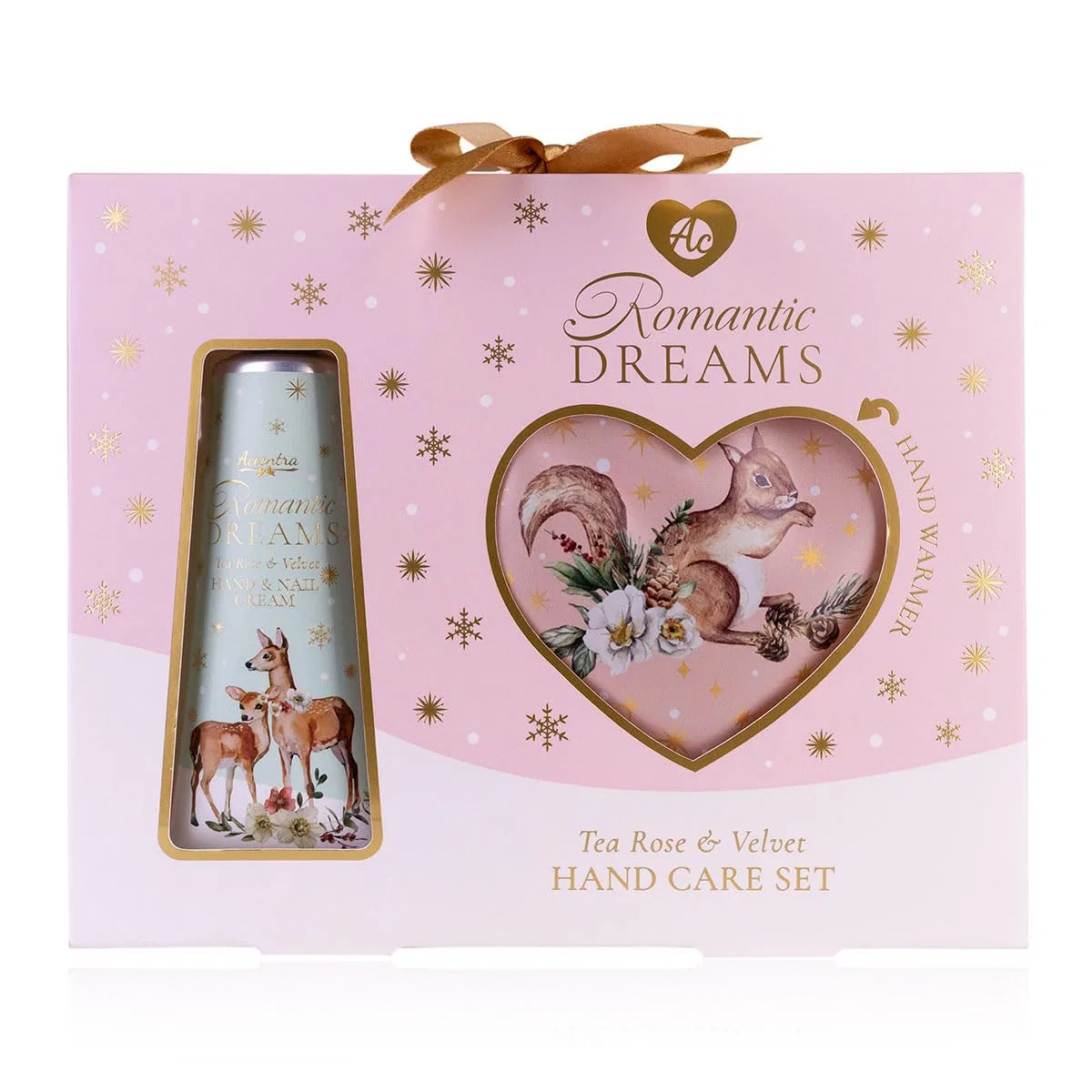 Набор для ухода за руками Hand Care Set, accentra, 60 мл, Pink/Gold