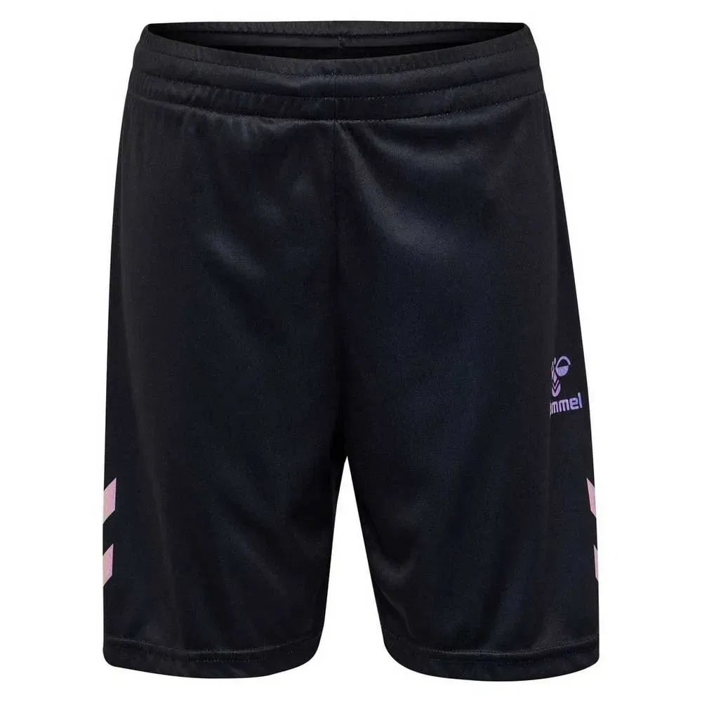 Детские шорты с шиммер-эффектом Shimmer Shorts Hummel, Black