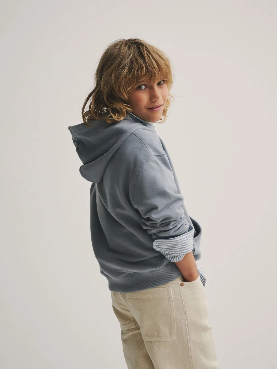 Худи, Light Blue Superdry — фото 4