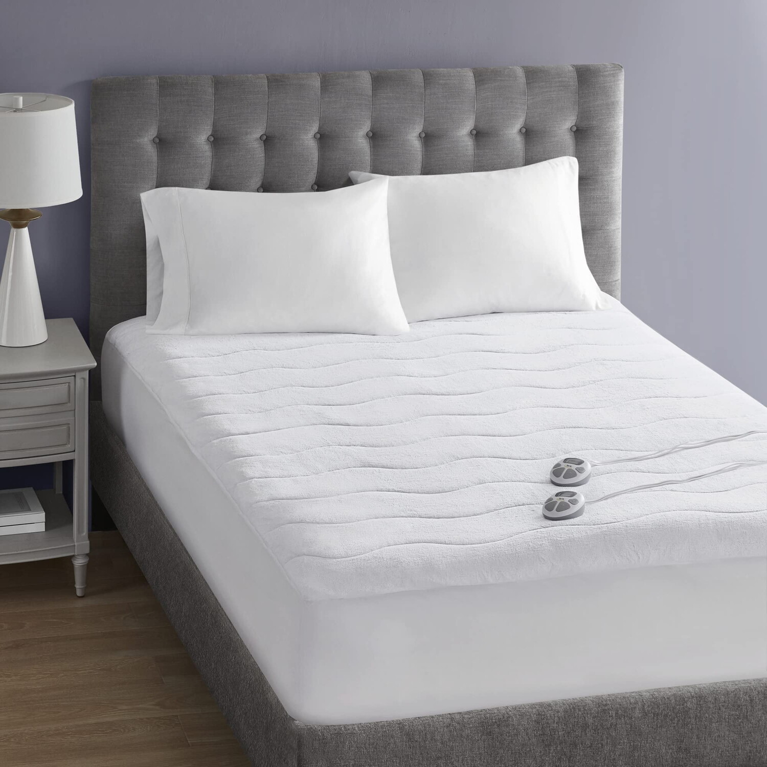 

Наматрасник с подогревом Serta Plush Queen Top, белый