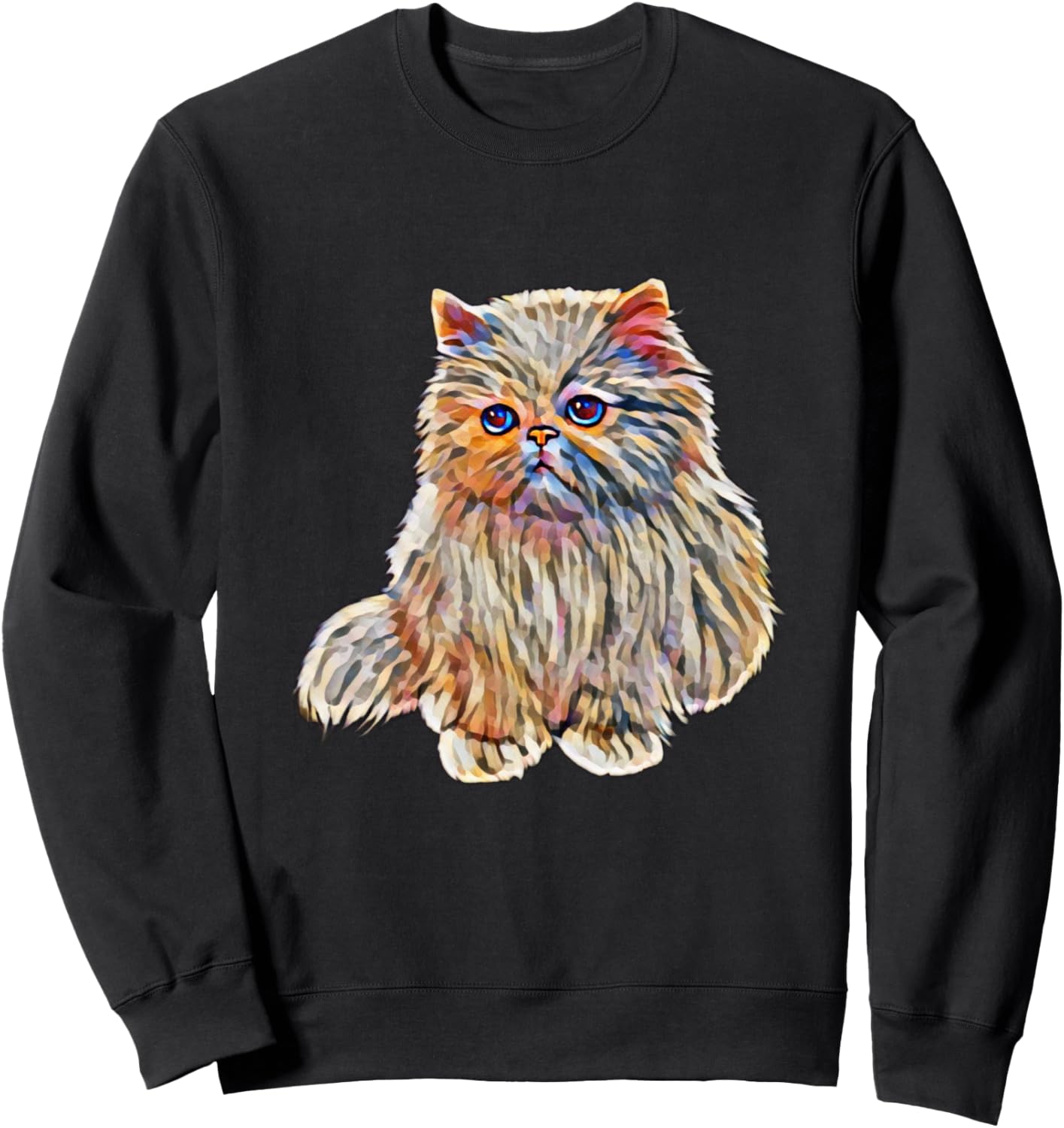 

Милый кошачий мотив, для любителей кошек, домашний питомец, красочный, домашняя кошка, толстовка Best Cat Merch Gift + Men Women Kids Boy Girl, черный