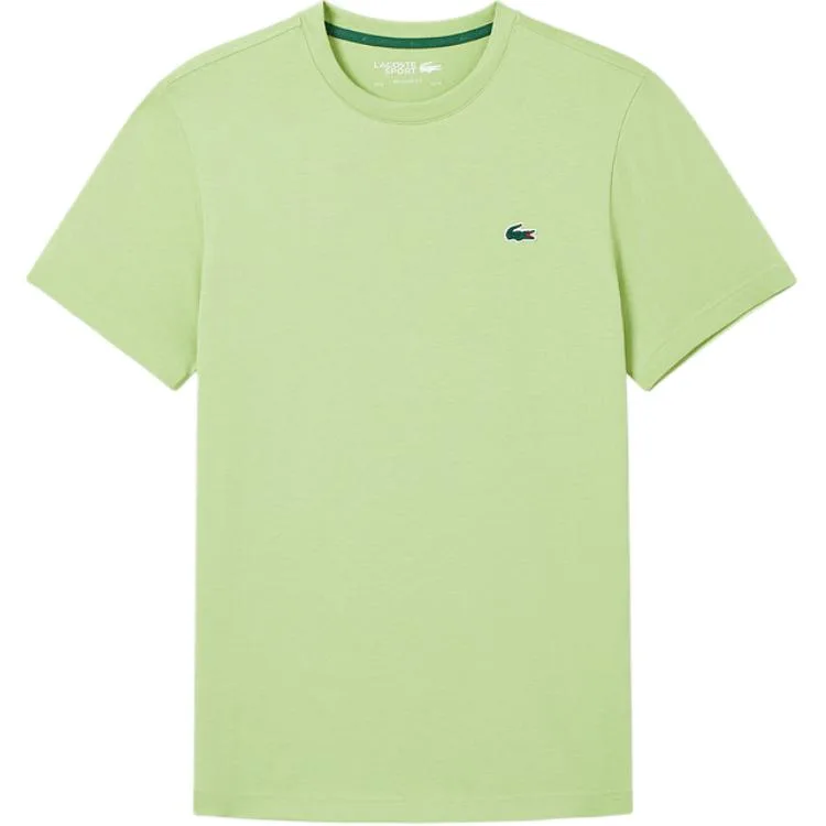 Футболка мужская Lacoste с круглым вырезом, хлопок, темно-синий с белым — фото 3