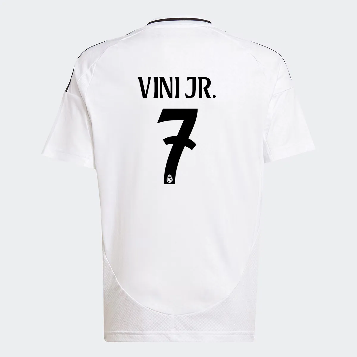 

Детская рубашка Adidas Home Vini Jr. 7 Real Madrid 2024-2025, белый