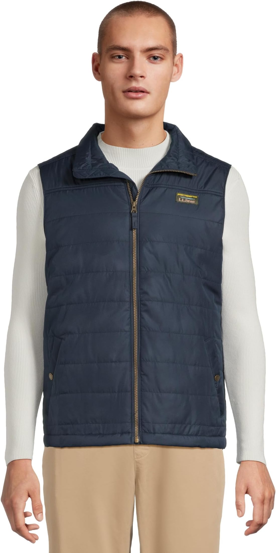 

Мужской горный классический стеганый жилет L.L.Bean, Nautical Navy