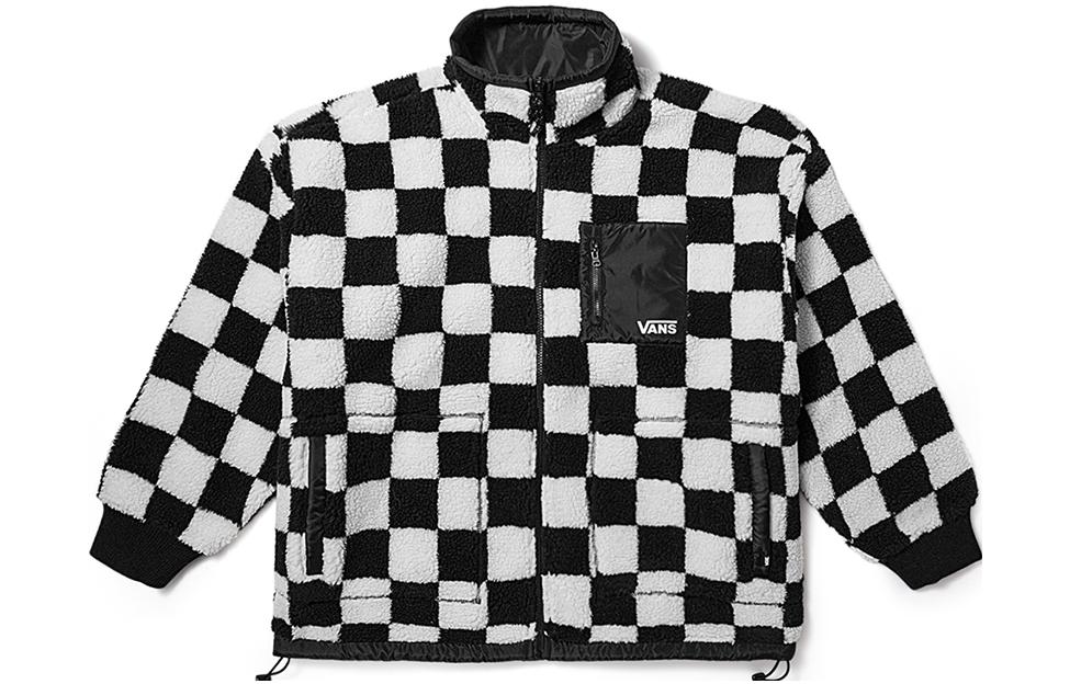 

Vans Куртка женская, черно-белые, шахматная