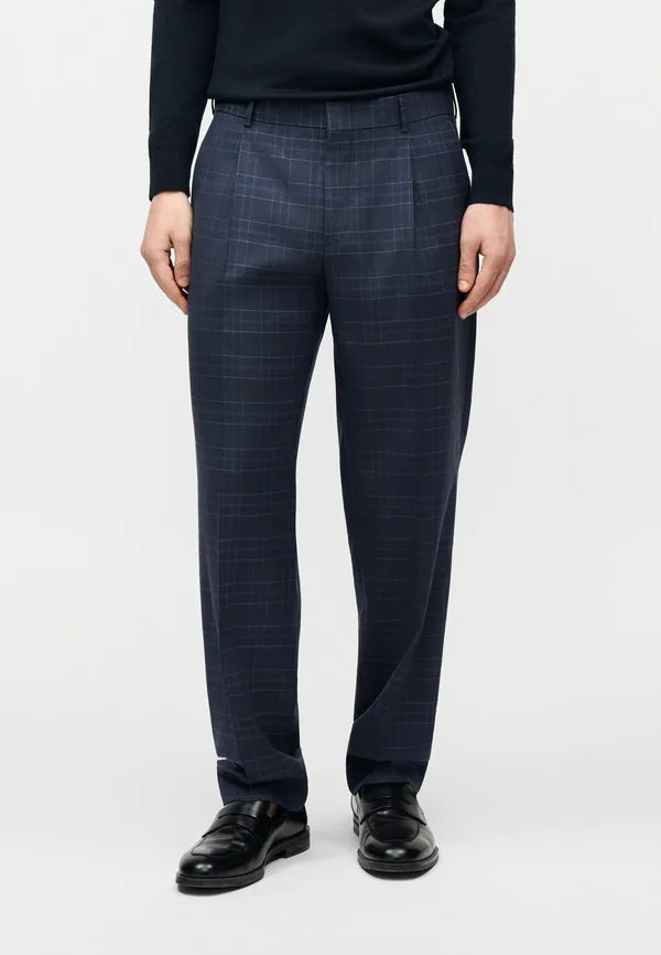 

Плиссированные брюки принца де галла Michael Kors, Estate Blue