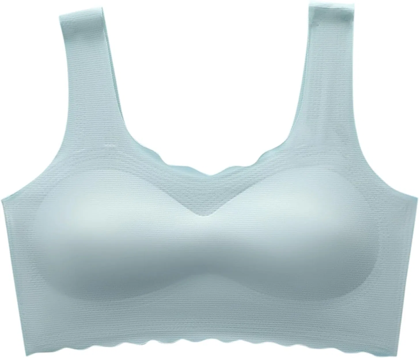 Топ-майка для девочек, хлопковая, Athletic Works, 2-light Blue