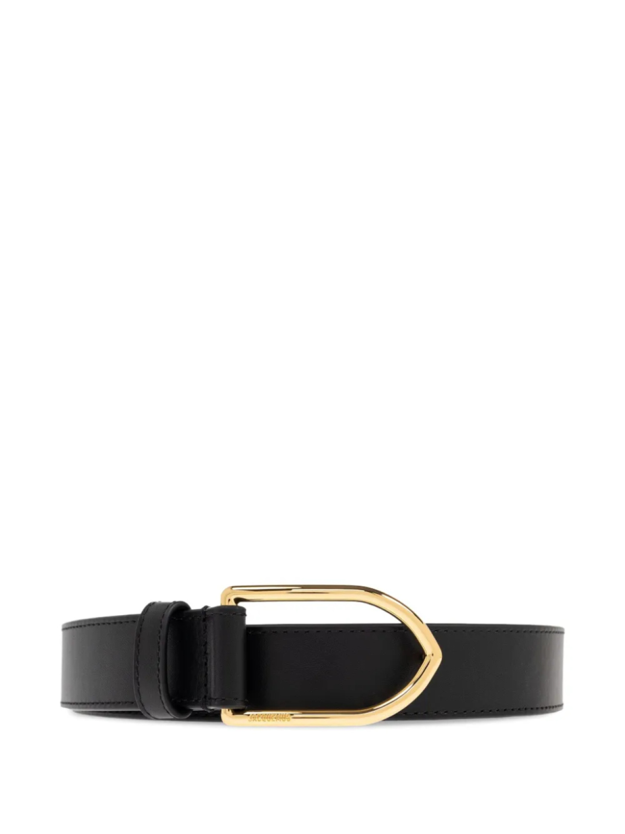 

Кожаный ремень Jacquemus La Ceinture Bambino, черный