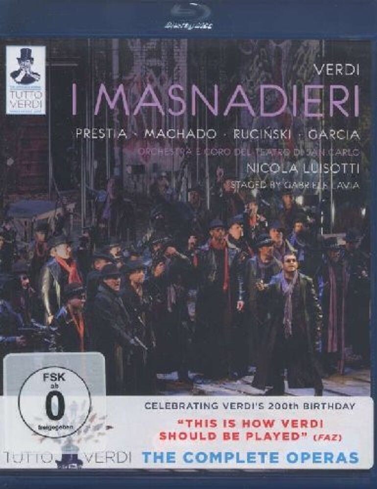 

Диск Blu-ray I Masnadieri (BLU-RAY)