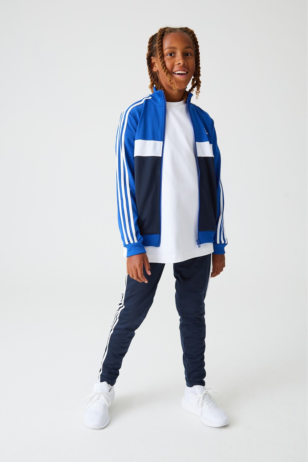

Спортивный костюм Essentials с 3 полосками Tiberio Adidas, синий