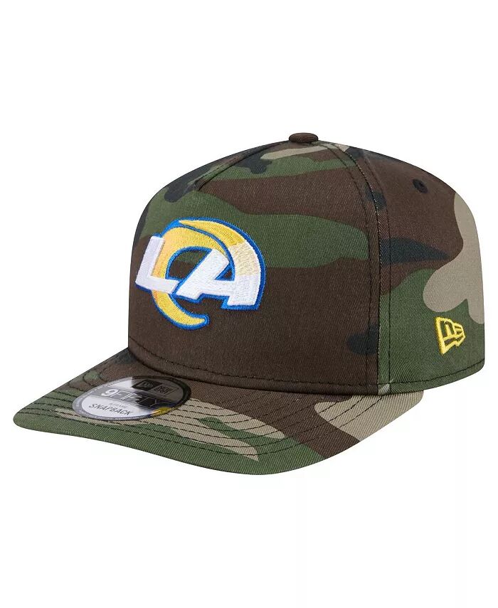 

Мужская кепка-кнопка Los Angeles Rams Woodsy 9FIFTY Camo New Era