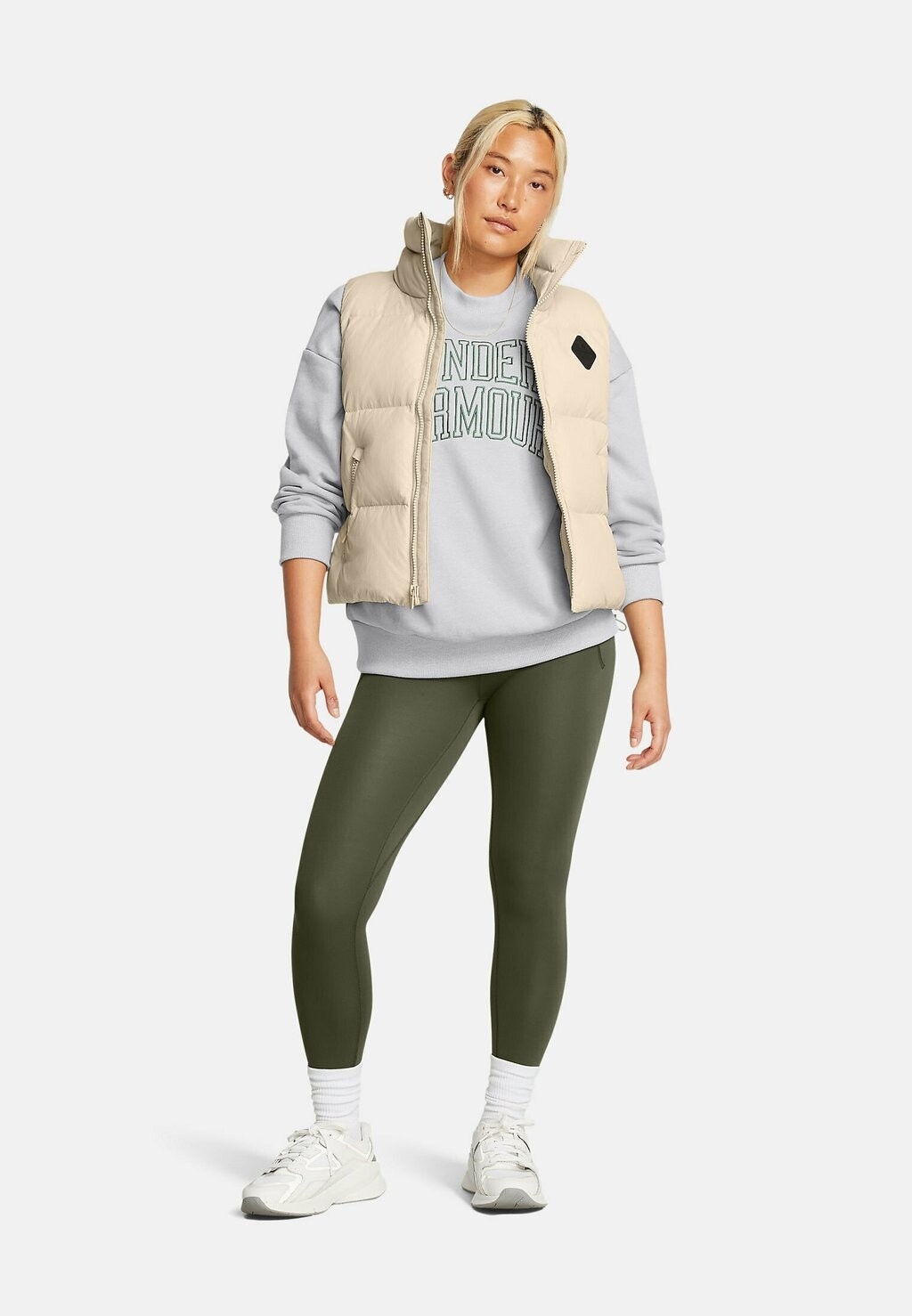 

Тайтсы Under Armour, зеленый