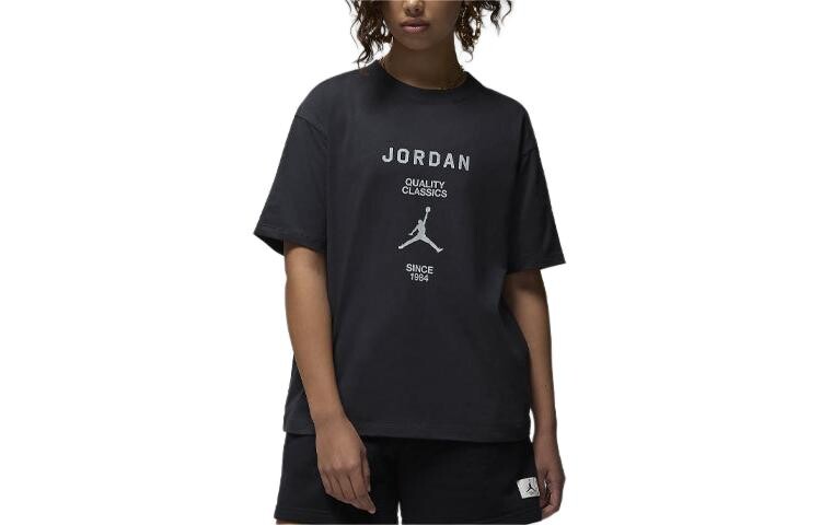 

Футболка женская черная Jordan