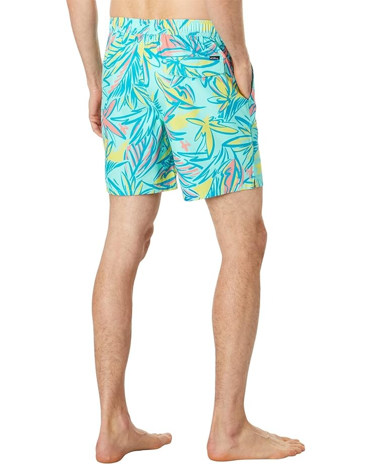 

Шорты для плавания O'Neill Hermosa 17" Volley Swim Shorts, цвет Turquoise