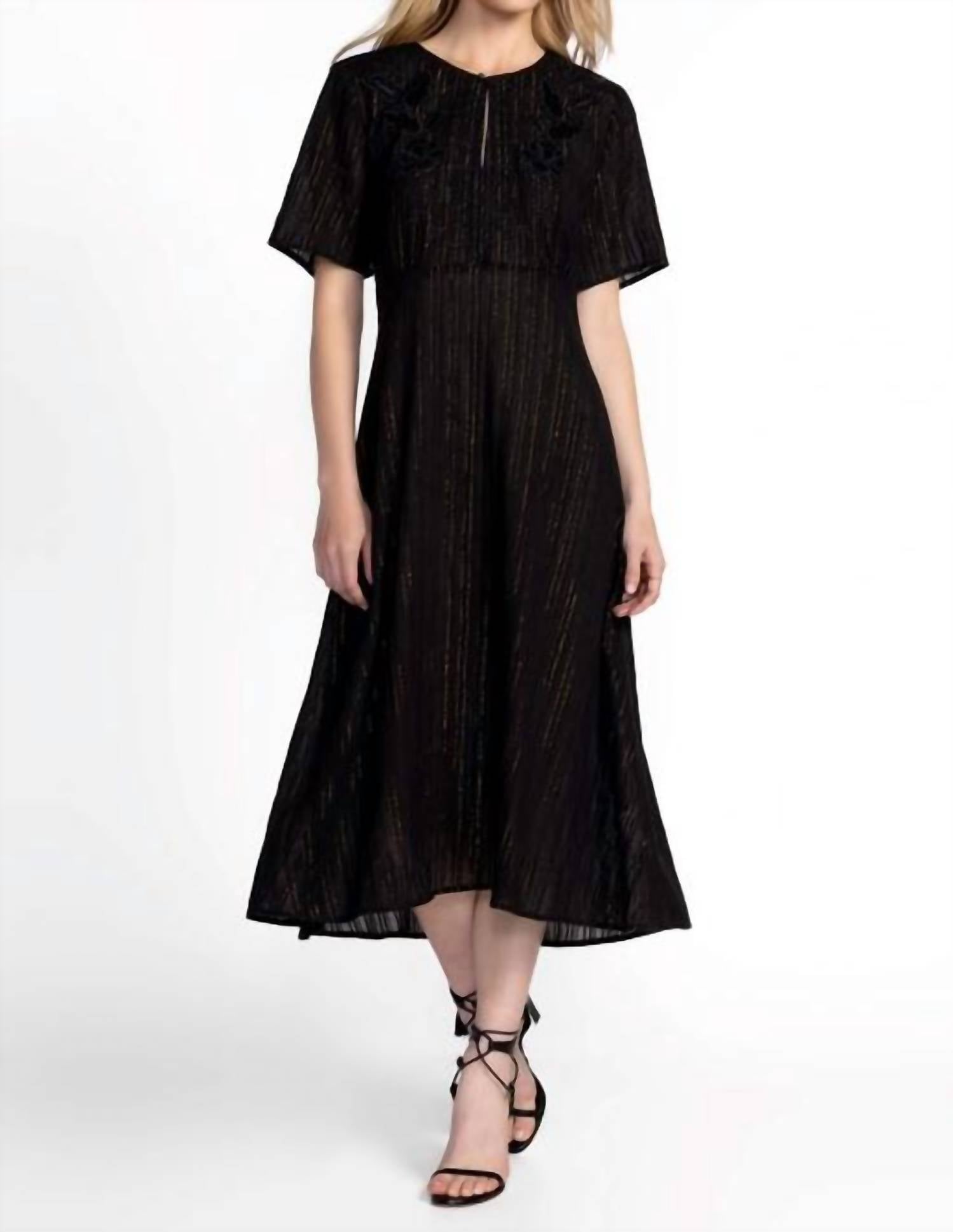 

Платье Mirah Effortless черное Johnny Was