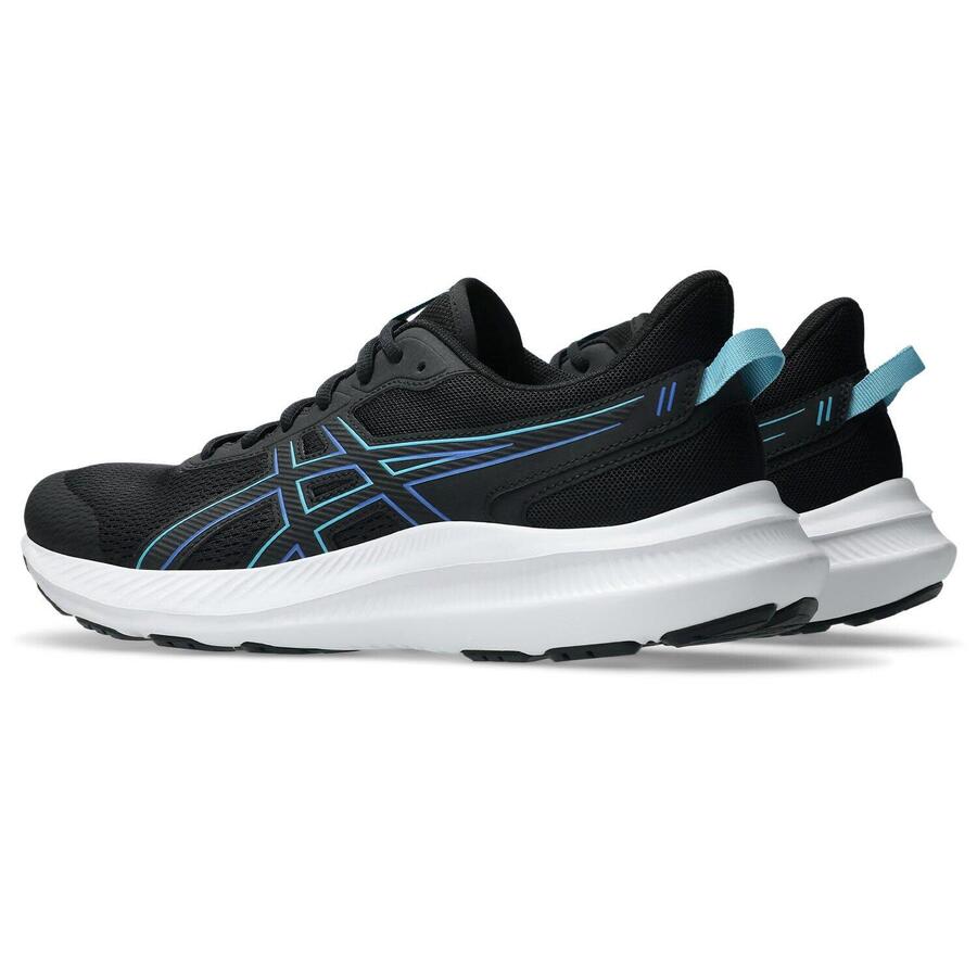 Кроссовки для бега по шоссе, мужские - ASICS Jolt 5 - чёрный/тёмно-кобальтовый — фото 4