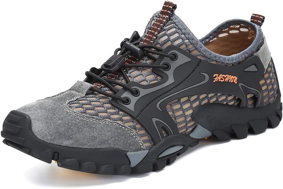 

Мужские сандалии FLARUT, сандалии для походов, быстросохнущие, дышащие, с сеткой, легкие, для активного отдыха и ходьбы по воде, серый