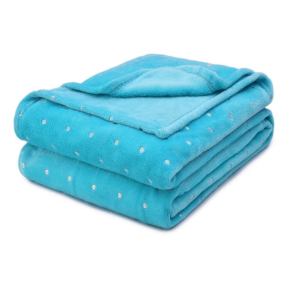 

Флисовое плюшевое одеяло SUPERIOR средней плотности, цвет Winter Blue