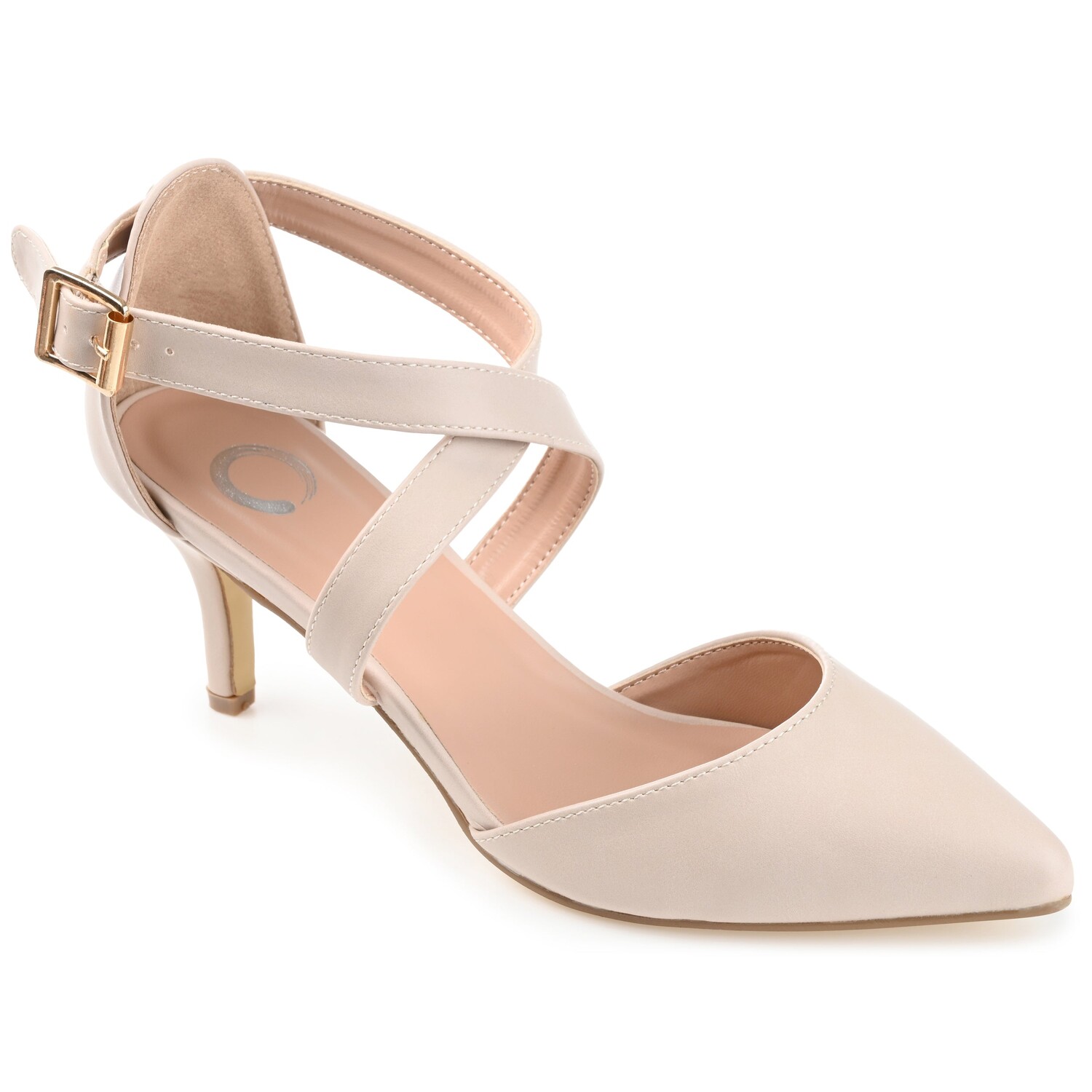 Женские туфли Riva из коллекции Journee Collection, цвет Nude
