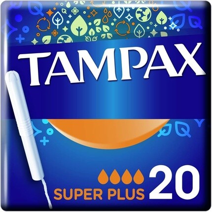 

Тампоны с аппликатором Tampax Super Plus, 20 шт.