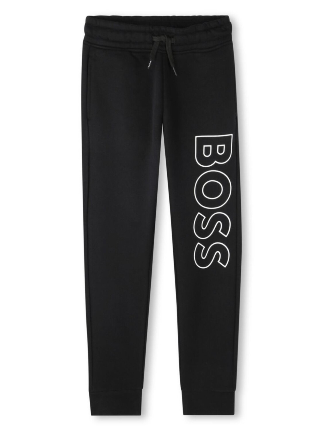 

BOSS Kidswear спортивные брюки с вышитым логотипом, черный
