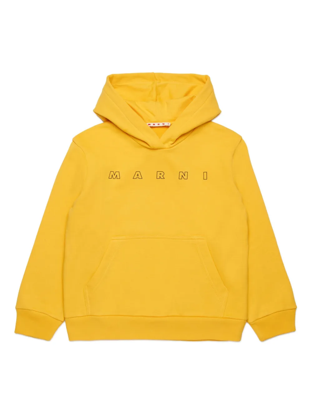 

Худи с логотипом Marni Kids, желтый