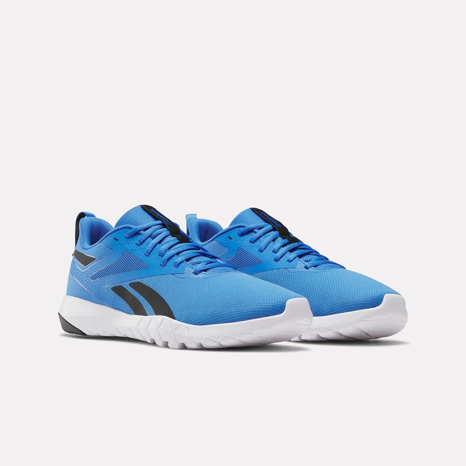 Мужские кроссовки Reebok Flexagon Force 4, белый/черный/синий — фото 2