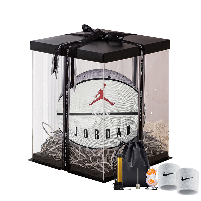 

Nike Резиновый баскетбольный мяч серо-фиолетово-белый размер 7 тренировочный унисекс