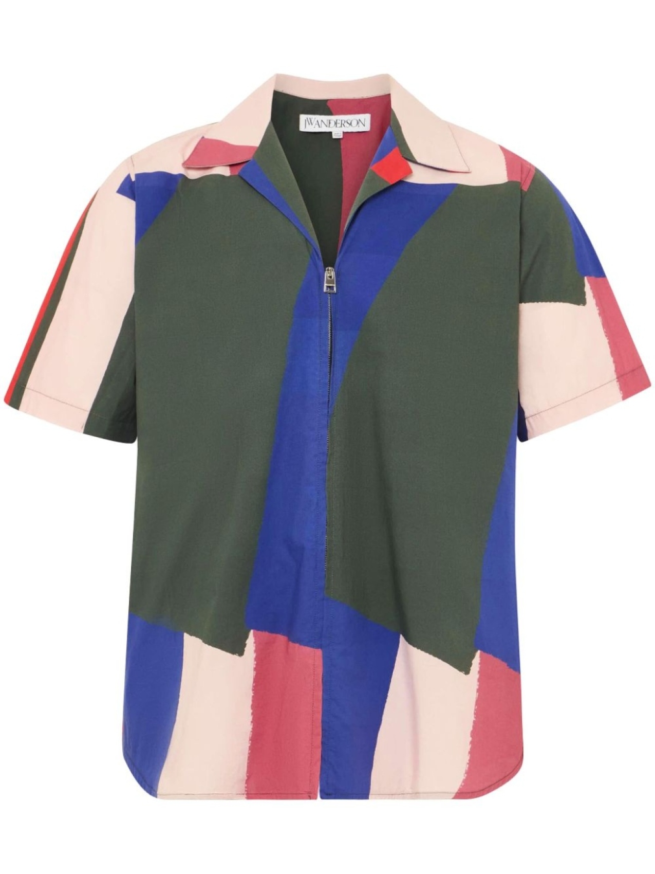 

JW Anderson рубашка на молнии, розовый