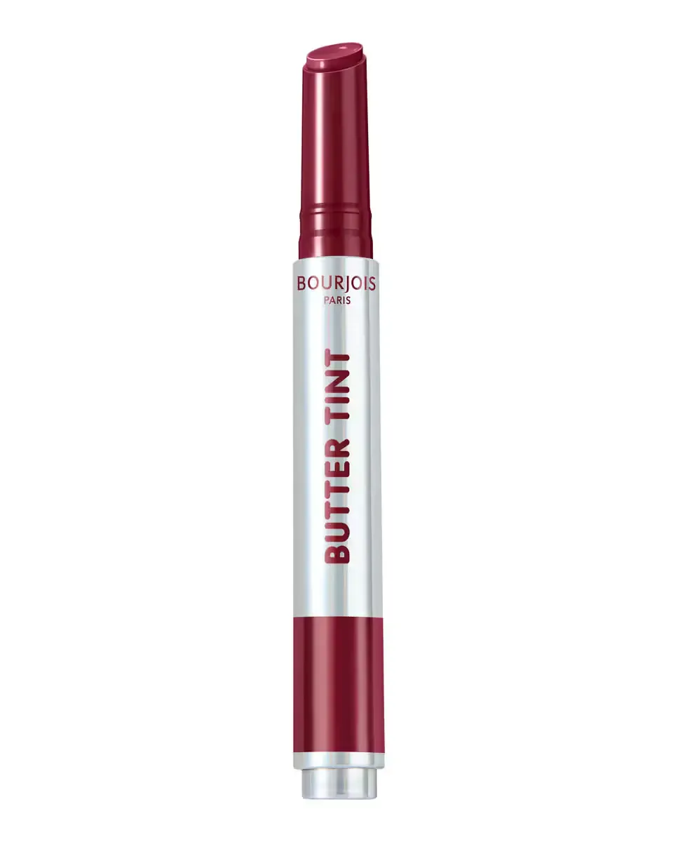 Бальзам для губ с блеском и оттенком Butter Tint Lip Glaze Bourjois, 06 Berry Coulis — фото 2